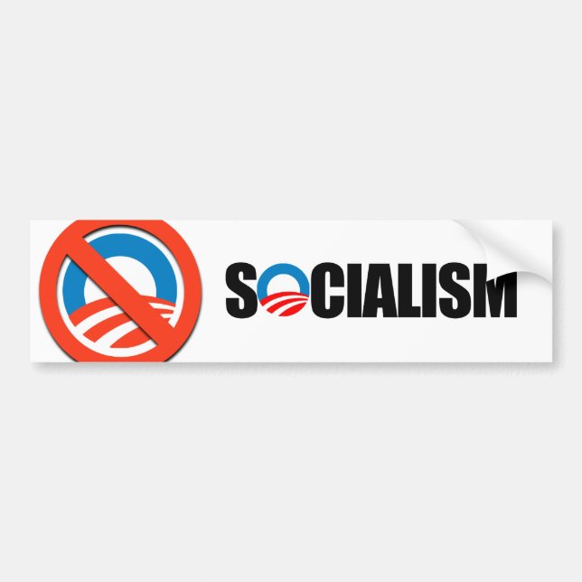 Autocollant De Voiture Socialisme (Devant)
