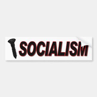 Autocollant De Voiture Socialisme de vis