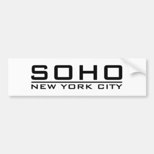 AUTOCOLLANT DE VOITURE SOHO