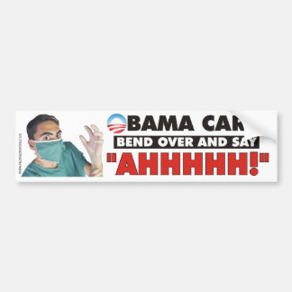 Autocollant De Voiture Soin d'Obama - pliez plus d'et dites AHHHHH