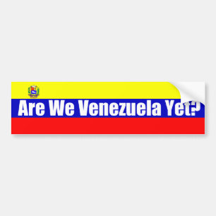 Autocollant De Voiture Sommes-nous le Venezuela encore ?