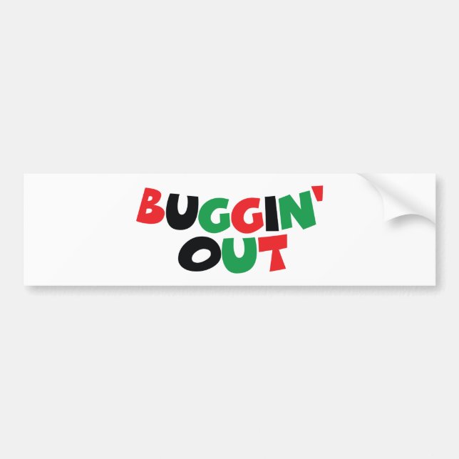 Autocollant De Voiture Sortir du boggin (Devant)