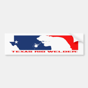 Autocollant De Voiture Soudeuse 11x3 d'installation du Texas