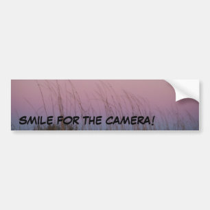 Autocollant De Voiture Souriez pour la caméra !