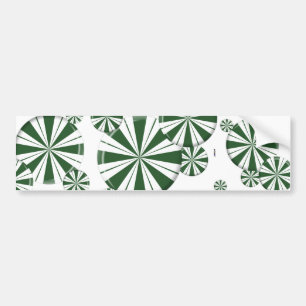 Autocollant De Voiture Spearmint Stripe
