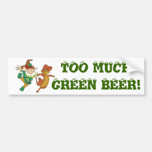 Autocollant De Voiture St. Paddy's Odd Couple