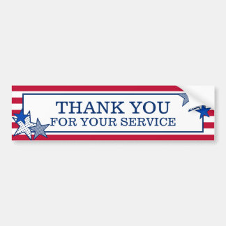 Autocollant De Voiture Stars Stripes Patriotique Vétérinaire Merci