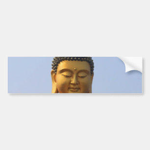 Autocollant De Voiture Statue du Bouddha dans le ciel bleu, levée à la ma