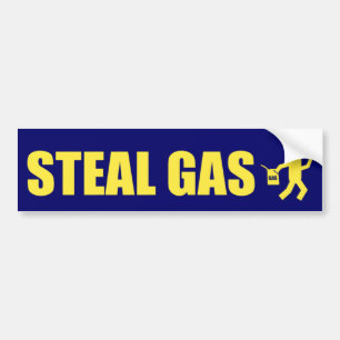 AUTOCOLLANT DE VOITURE STEALGAS