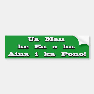 Autocollant De Voiture stickah de bumpah