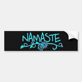 Autocollant De Voiture Sticker à bosse de Yoga Namaste