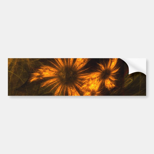 Autocollant De Voiture Sticker Abstrait pour pare-chocs de jardin Mystiqu (Devant)