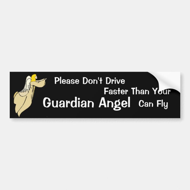 Autocollant De Voiture Sticker Angel Bumper (Devant)
