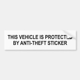 Autocollant De Voiture Sticker anti-vol