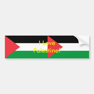 Autocollant De Voiture Sticker avec Drapeau de Palestine