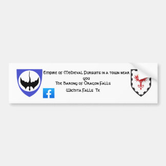 Autocollant De Voiture Sticker baronnial Dragon Falls