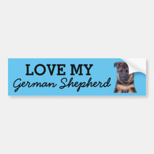 Autocollant De Voiture sticker berger allemand