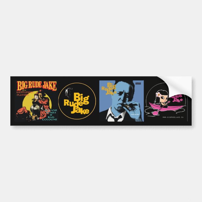 Autocollant De Voiture Sticker BRJ Bumper (Devant)