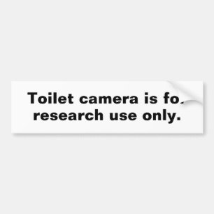 Autocollant De Voiture Sticker Caméra de toilettes