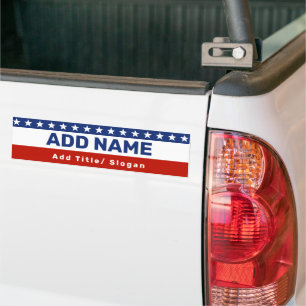 Autocollant De Voiture Sticker classique pour pare-chocs de campagne élec