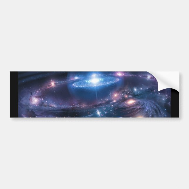 Autocollant De Voiture Sticker Cosmos Bumper (Devant)