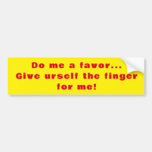 AUTOCOLLANT DE VOITURE STICKER DE BUMPER PARFAIT