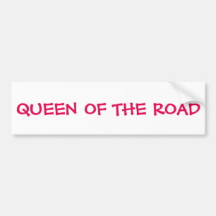 Autocollant De Voiture Sticker De Bumper Queen Of The Road