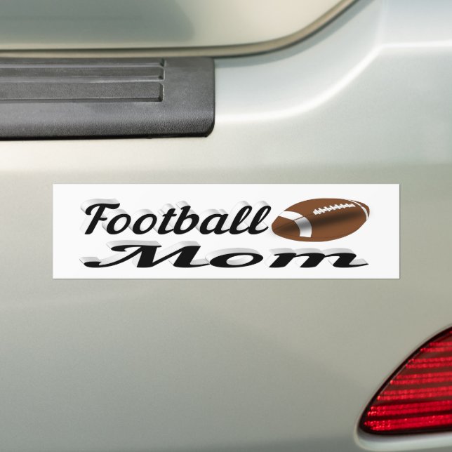 Autocollant De Voiture Sticker de la maman de football (En voiture)