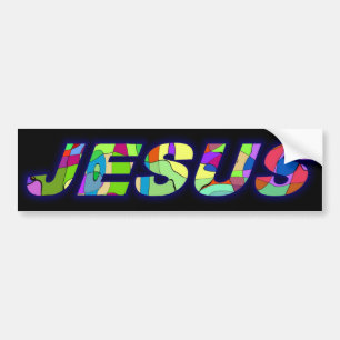 Autocollant De Voiture sticker de pare-chocs de Jésus