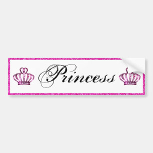 Autocollant De Voiture sticker de pare-chocs "Princess"