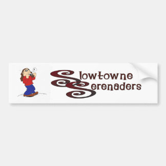Autocollant De Voiture Sticker de pare-chocs Slowtown