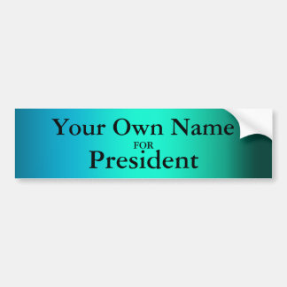 Autocollant De Voiture Sticker du président Bumper