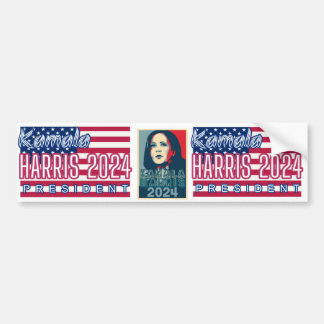 Autocollant De Voiture Sticker Kamala Harris Bumper (3)