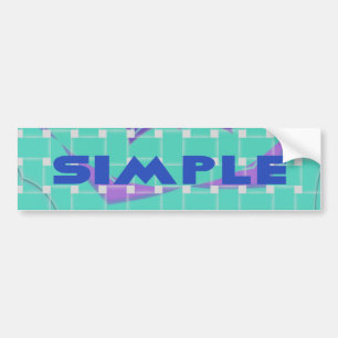 Autocollant De Voiture Sticker Modèle voiture pare-chocs