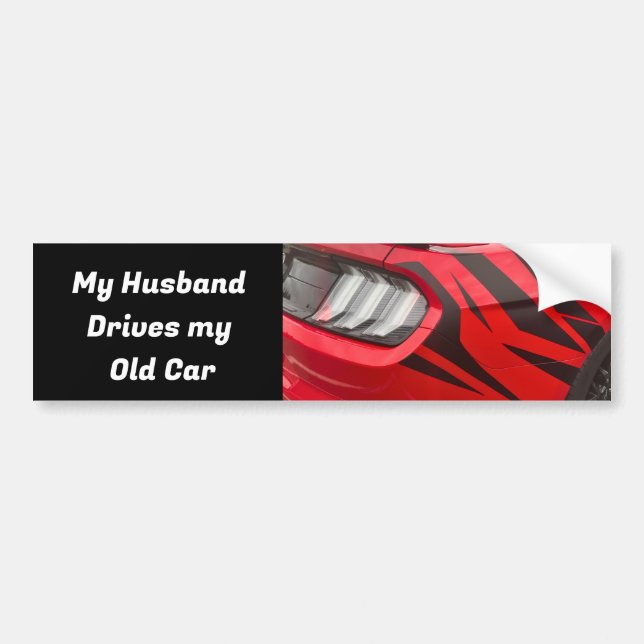 Autocollant De Voiture Sticker Mustang (Devant)