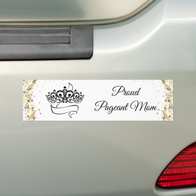 Autocollant De Voiture Sticker Pageant Mom Bumper (En voiture)