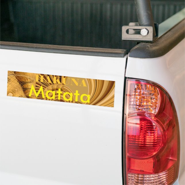 Autocollant De Voiture Sticker pare-chocs (Sur camion)