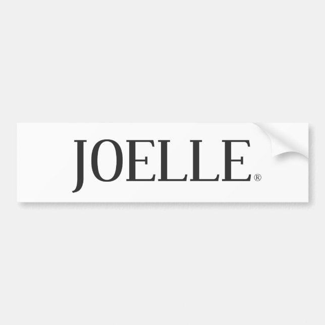 Autocollant De Voiture Sticker pare-chocs (Devant)