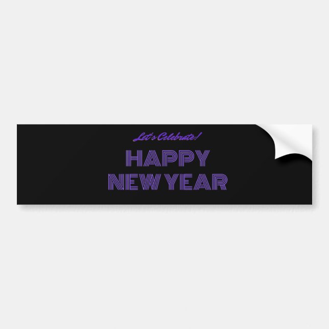 Autocollant De Voiture Sticker pare-chocs (Devant)