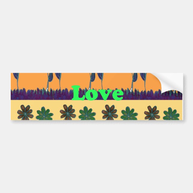 Autocollant De Voiture Sticker pare-chocs (Devant)
