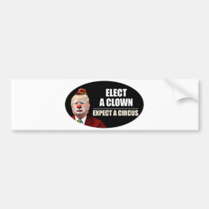 Autocollant De Voiture Sticker pare-chocs anti-Trump