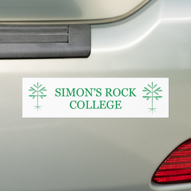 Autocollant De Voiture Sticker pare-chocs avec SRC vert et agrafage (En voiture)
