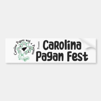 Autocollant De Voiture Sticker pare-chocs, Carolina Pagans avec un but