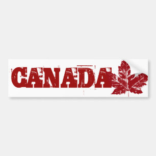 Autocollant De Voiture Sticker pare-chocs cool Canada en feuille d'érable