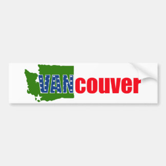 Autocollant De Voiture Sticker pare-chocs de Vancouver, Washington