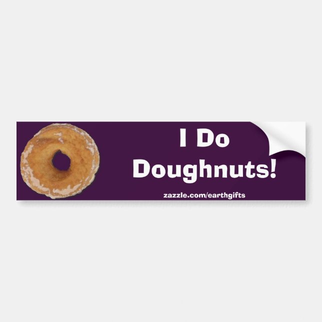 Autocollant De Voiture Sticker pare-chocs DONUT (Devant)