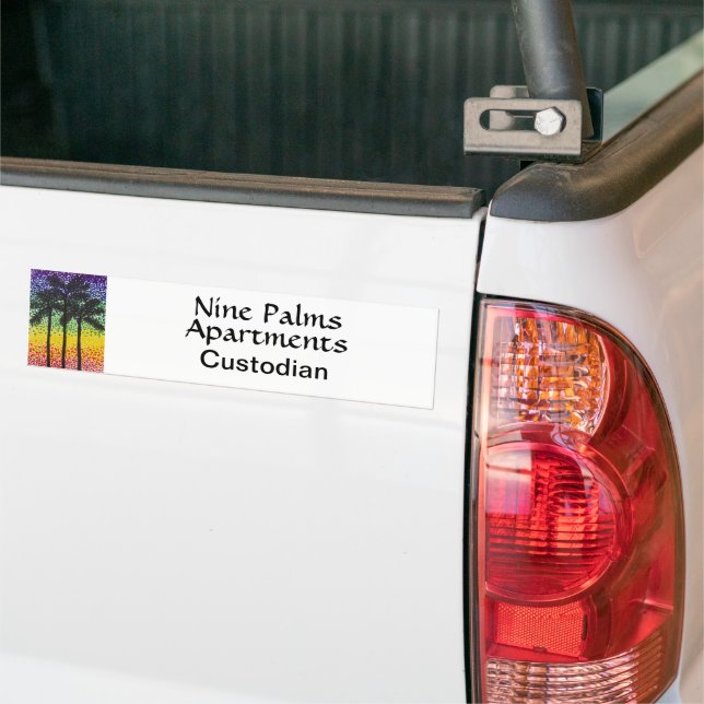 Autocollant De Voiture Sticker pare-chocs - Identificateur utilisateur au (Sur camion)