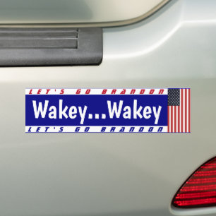 Autocollant De Voiture Sticker pare-chocs LGB FJB Wakey Wakey