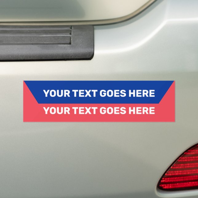 Autocollant De Voiture Sticker pare-chocs personnalisé Biden (En voiture)