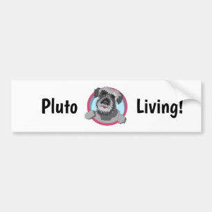 Autocollant De Voiture Sticker pare-chocs Pluto Living